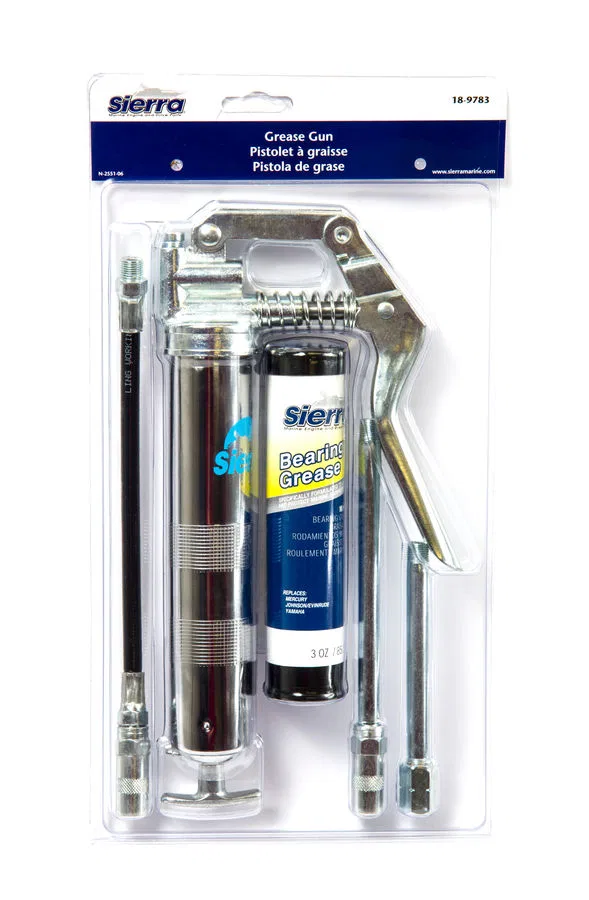 18-9783 – SIERRAMARINE Grease Gun, Use With 3 Ounce Grease Cartridge Steel Arm With 3 Ounce Grease Tube